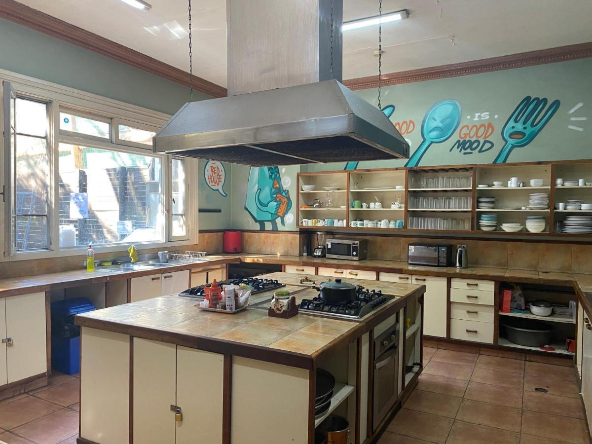 La Casa Roja Hostel Santiago de Chile Zewnętrze zdjęcie