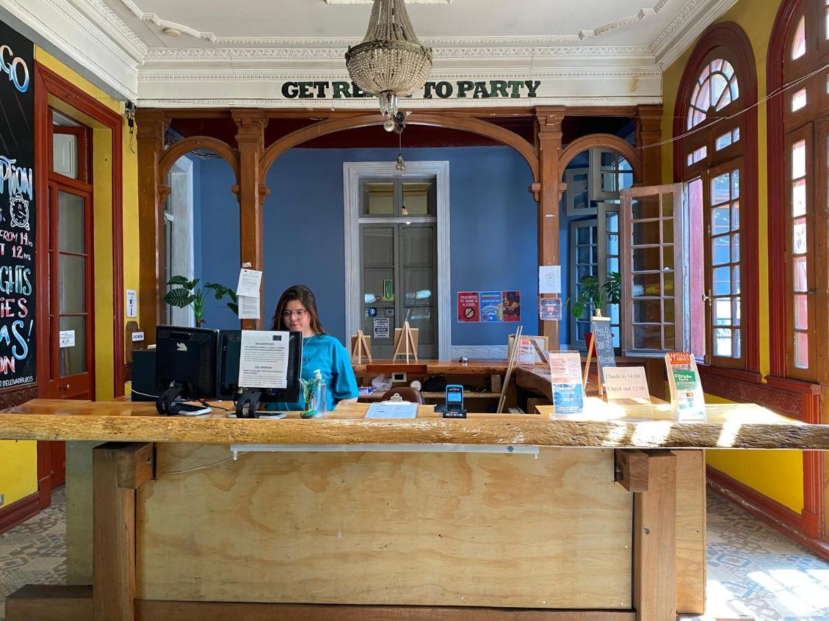 La Casa Roja Hostel Santiago de Chile Zewnętrze zdjęcie