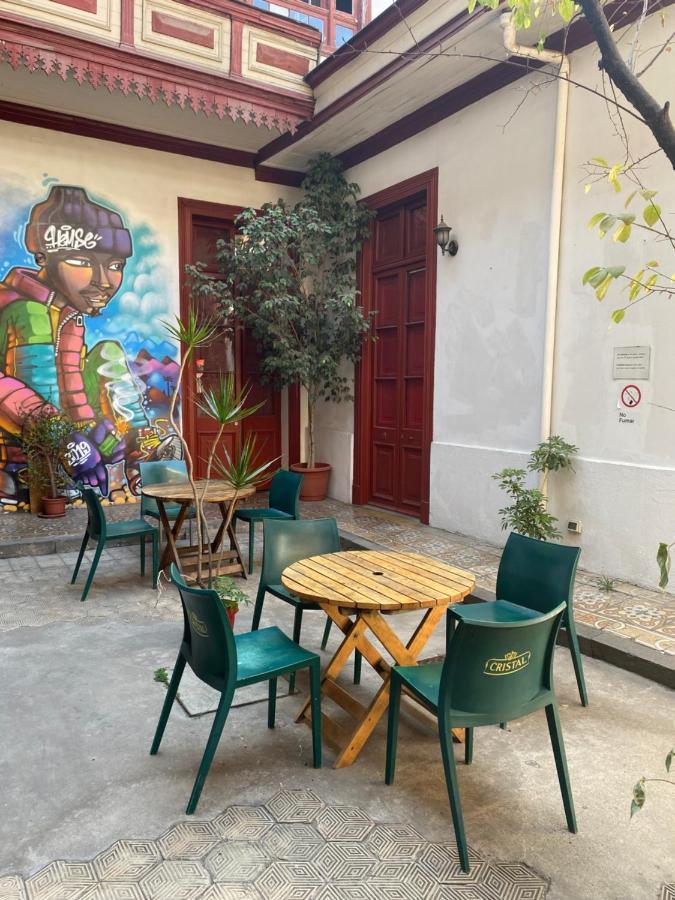 La Casa Roja Hostel Santiago de Chile Zewnętrze zdjęcie