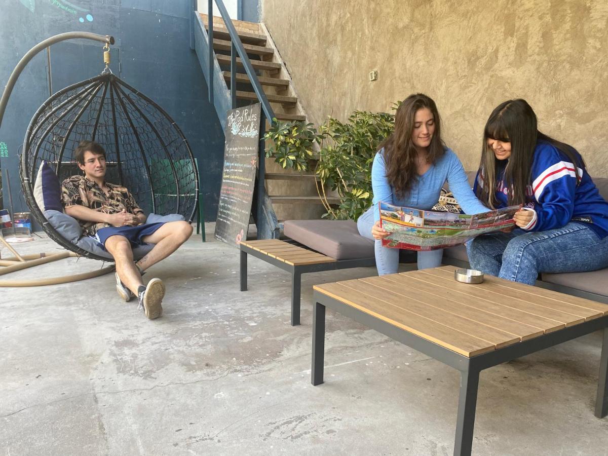 La Casa Roja Hostel Santiago de Chile Zewnętrze zdjęcie