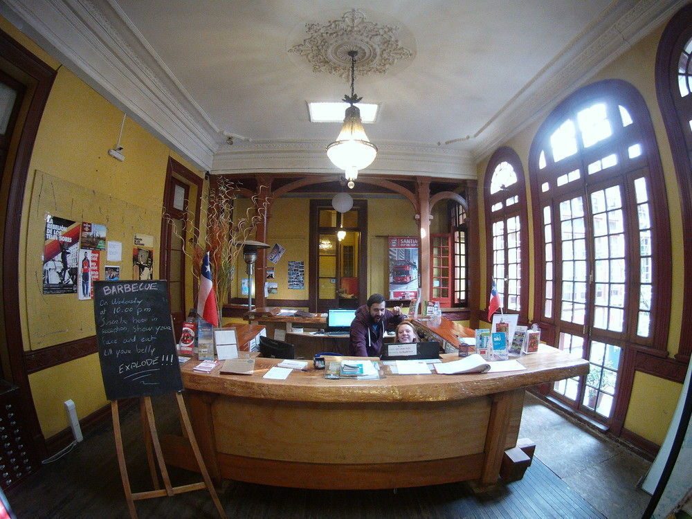 La Casa Roja Hostel Santiago de Chile Zewnętrze zdjęcie